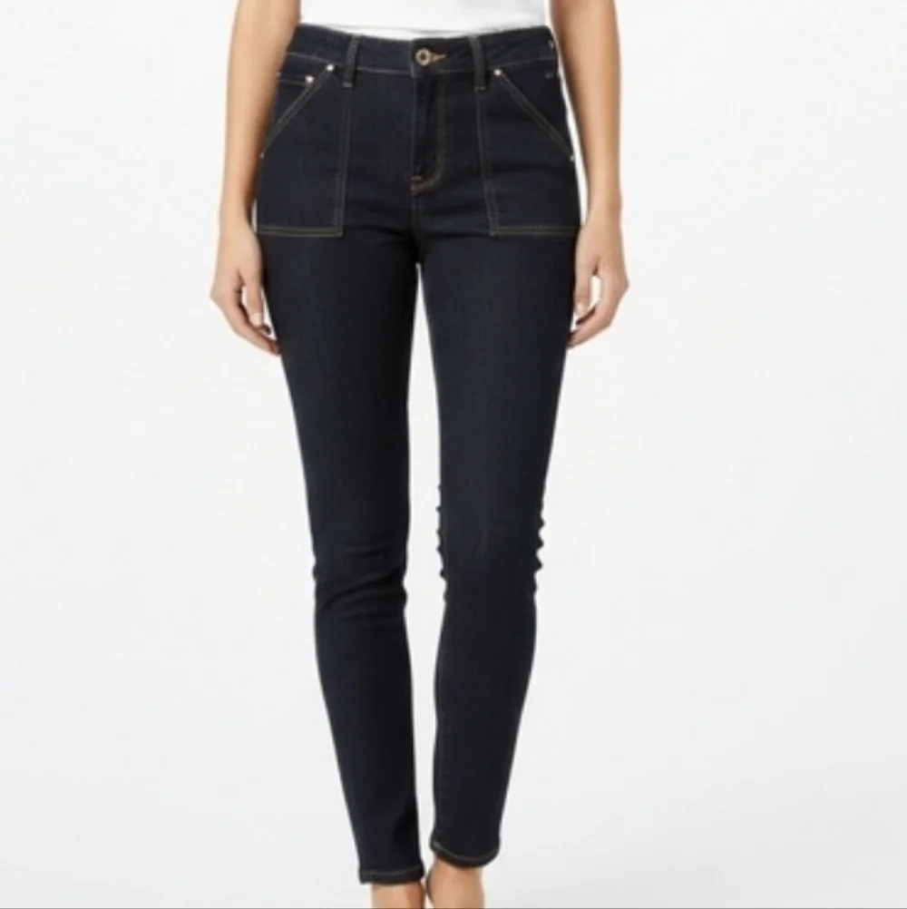 Tommy Hilfiger Raleigh High Rise Dark Wash Jeans Size 10